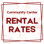 Community Center Rental Rates