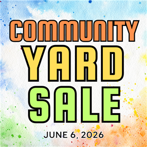 2026 Community Yard Sale